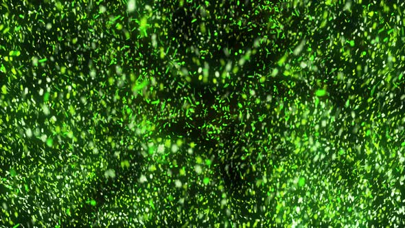 Green explosive particles