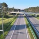 Two Bikers on The Highway Near Countryside, Road Junction View From Height, Traffic on the Road - VideoHive Item for Sale