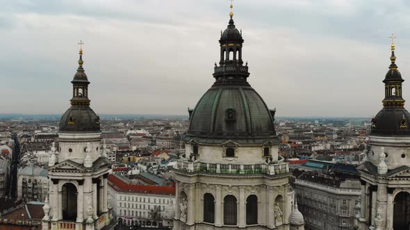 Budapest Cityscape and Dome of St