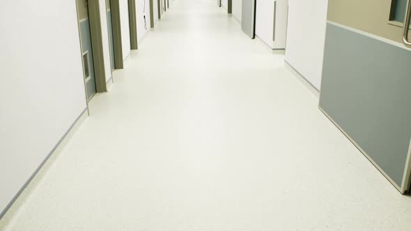Hallway of a hospital