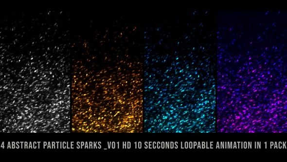 Abstract Particle Sparks V01