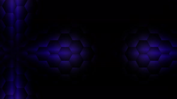 Animated Technology Hextile Background Animation Video