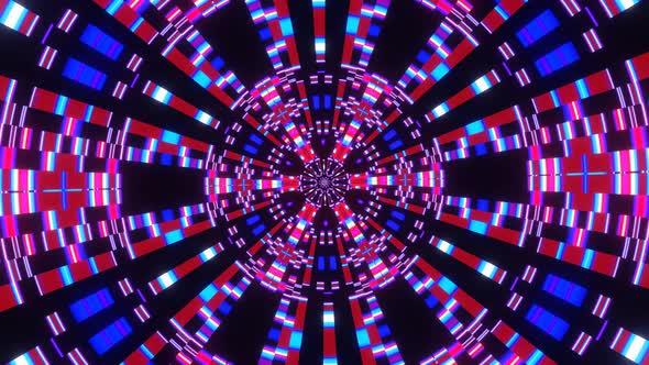 Multicolored Kaleidoscope Wheel of Fortune