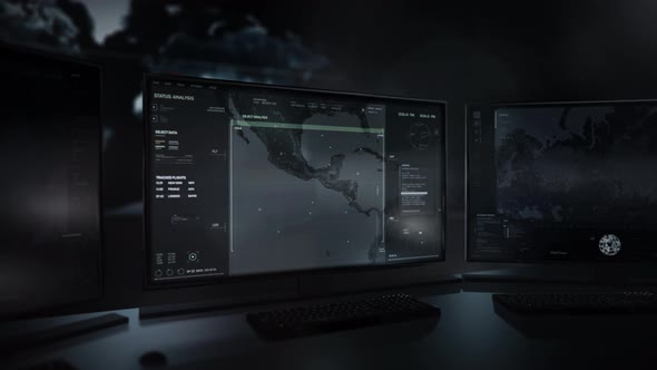 Connection To International Airline Data Network To Track Target Aircraft alt