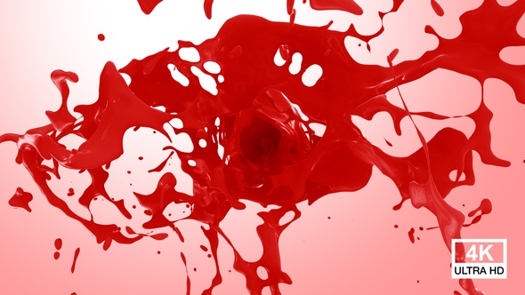 Red Paint Splash alt