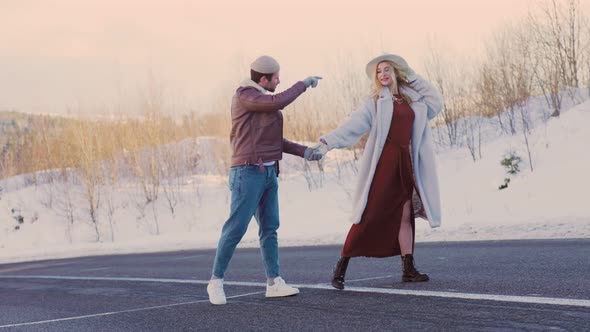 Couple on the Road