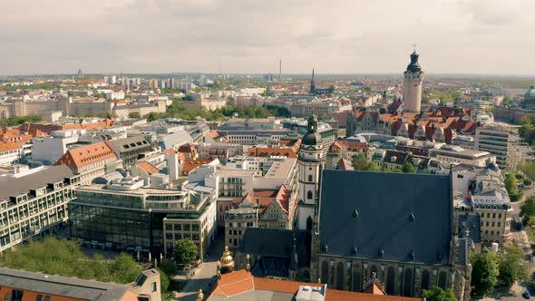 Aerial View of Leipzig