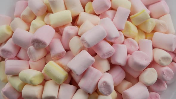 colorful marshmallows candy