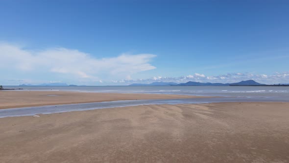 The Beaches at the most southern part of Borneo Island