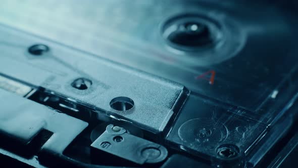 Audio Cassette Is Playing
