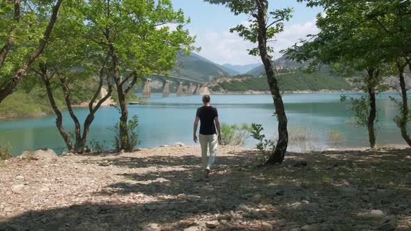 Man at the Lake