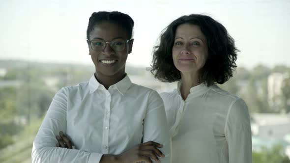 Cheerful Multiethnic Businesswomen 