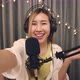 Asian influencer recording a vlog using podcast microphone for vlogging and streaming. - VideoHive Item for Sale