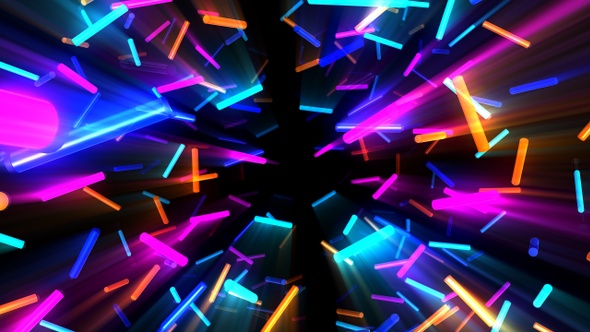 Colourful Neon Lights Background alt