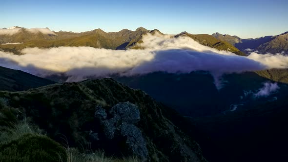 Southern Alps timelapse Haast Pass