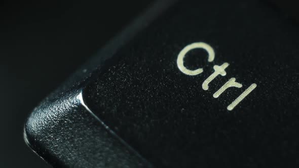 The Ctrl Key Rotates Close Up