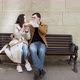 Sweet Couple Have Vacation in Old European Town - VideoHive Item for Sale