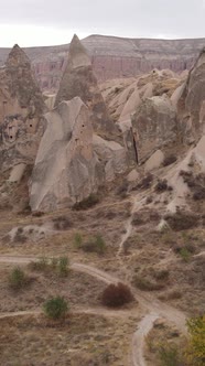 Cappadocia Landscape Aerial View