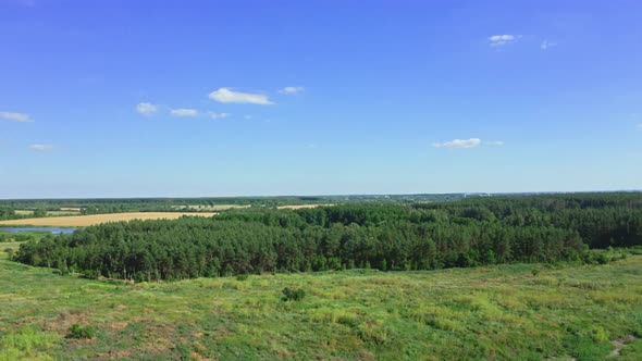 Aerial View Nature Of Ukraine