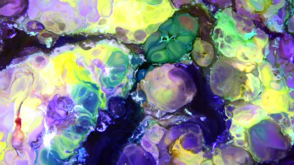 Color Explosion Abstract Art Painting 116 alt