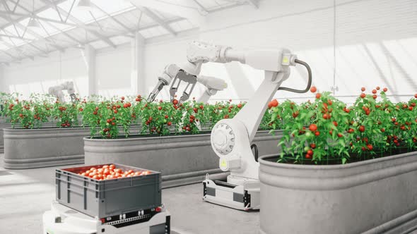 Automated Smart Agriculture With Robots