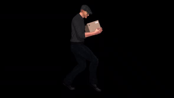 Thief Carry a Box