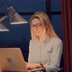 Client Briefing In Online. Company Relations In Office. Businesswoman E-Learning On Laptop. - VideoHive Item for Sale