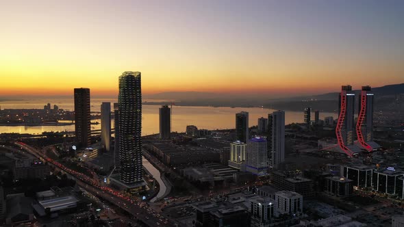 Izmir skyline