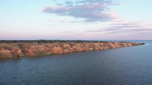 Canyon Near the Sea in Kherson Region Ukraine 