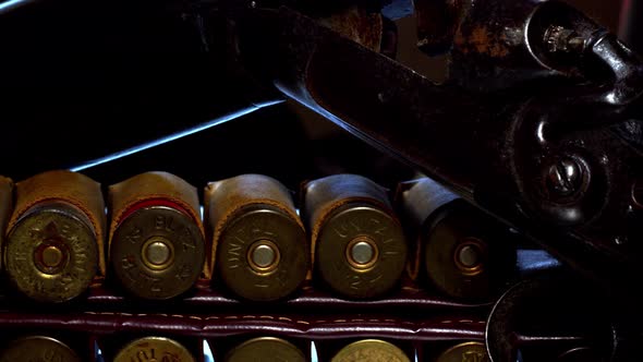 Big Vintage Bullets And Gun 3