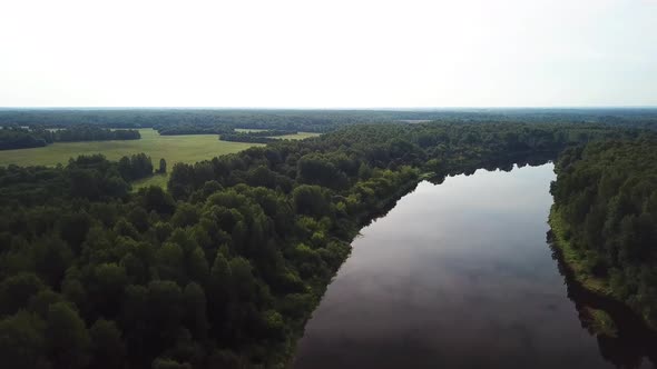 Wonderful Landscape Of The Western Dvina River 13