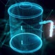 Sci Fi Boiler Hologram Close Up Hd - VideoHive Item for Sale