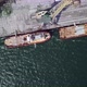 Flying Past Cranes And Cargo Vessels In Port Of Chornomorsk In Ukraine - VideoHive Item for Sale