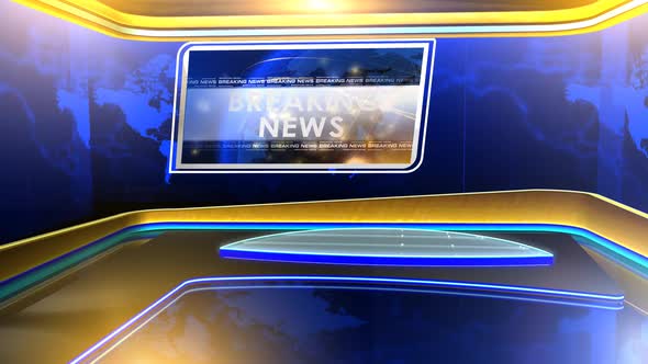 Breaking News Virtual Studio alt