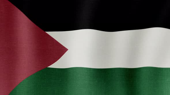 The National Flag of State of Palestine