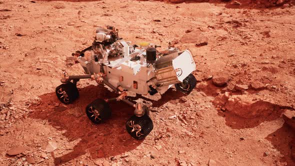 Mars Rover Perseverance Exploring the Red Planet