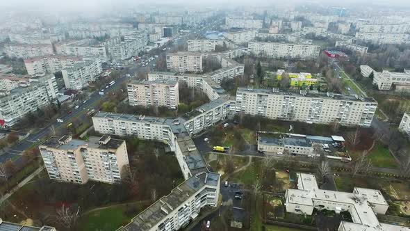 The longest building in the world in Lutsk.