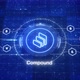 Compound animated logo. Cosmos cryptocurrency logo. COMP digital intro. Animation of COMP crypto. - VideoHive Item for Sale