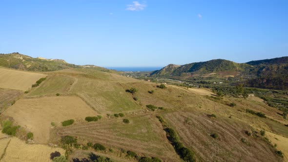 Calabria Hill near the Sea