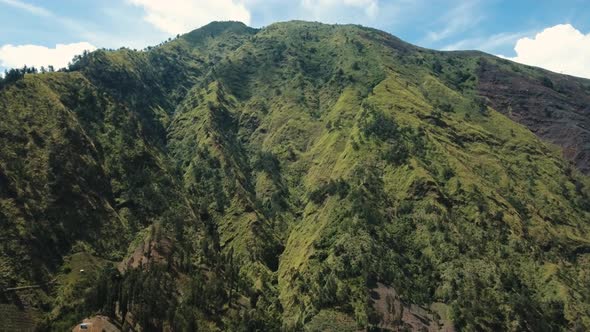 Mountain landscape.Jawa Island, Indonesia.