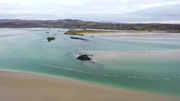 Dooey Beach By Lettermacaward in County Donegal  Ireland