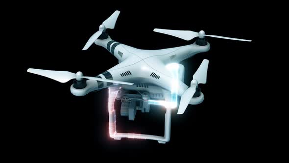 High Technology Drone Hud Hologram Hd