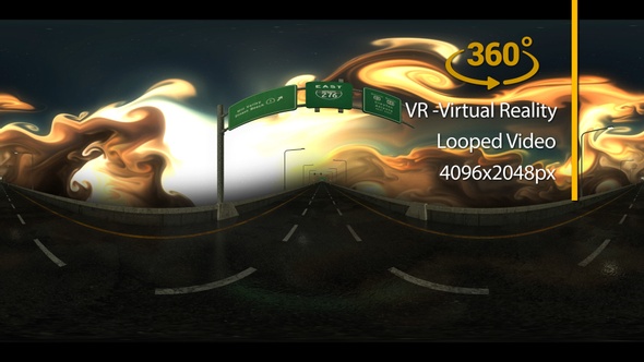 VR360 Trip On The Road 01 Virtual Reality