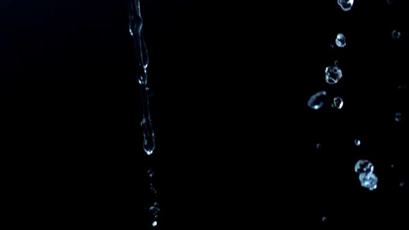 Water on a Black Background 5