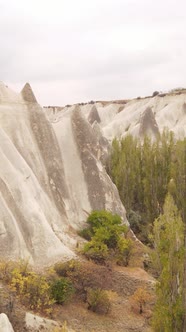 Cappadocia Landscape Aerial View