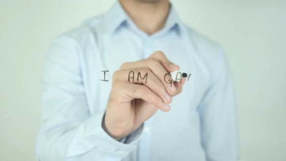 I Am Gay, Writing On Screen