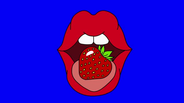 Lips Tongue Animation alt
