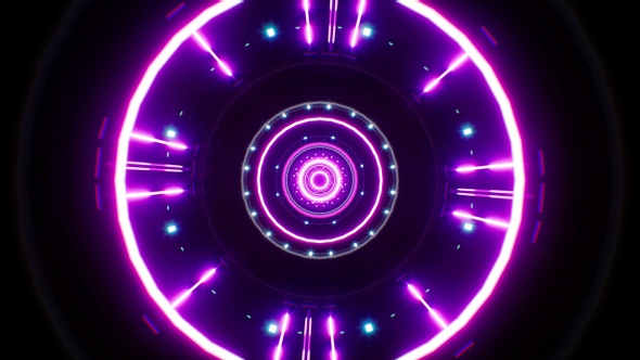 Vj Sound Visualization Circle Wave 4K Loop