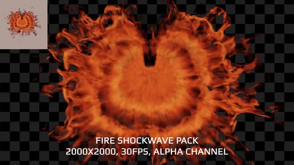 Fire Shockwave Pack - 2k, Alpha