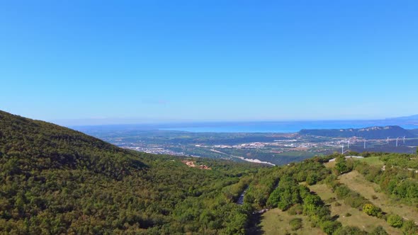 Hills Aerial View